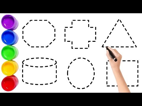 Learn Colors with shapes Crafts