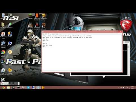 how to find an ip address from another computer Fast windows 8
