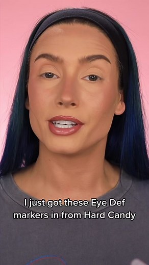 Trying out Hard Candy Eye Def Eyeshadow Markers | Makeup Tutorial