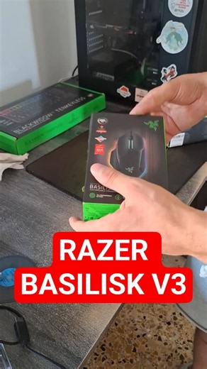 Σφραγίζω το Razer Basilisk V3 #razer #unboxing #Basiliskv3