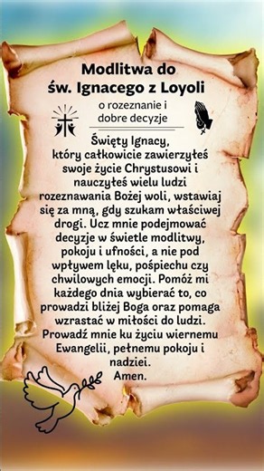 Modlitwa do św. Ignacego z Loyoli — o rozeznanie i dobre decyzje | Ballady Wiary