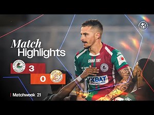 Match Highlights | Mohun Bagan Super Giant 3-0 Punjab FC | MW 21 | ISL 2024-25
