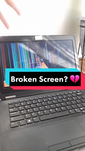 Broken screen pocket sakit. Broken heart siapa yang tahu 😆 #girlwhocode #techtok #computertipsandtricks #screenbroken