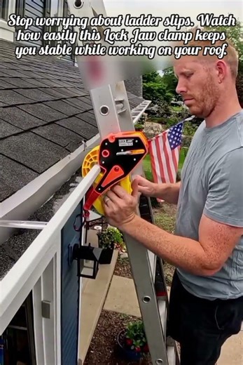 Stop Your Ladder From Slipping With Lock Jaw!