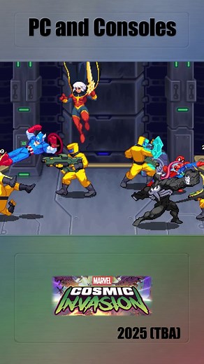 779K views · 10K reactions | MARVEL: Cosmic Invasion · PC and Consoles · Tribute Games / Dotemu, 2025 (TBA) #retrogaming | NoSoloBits | Facebook