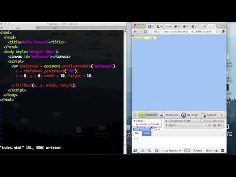 Introduction to JavaScript and HTML5 Canvas