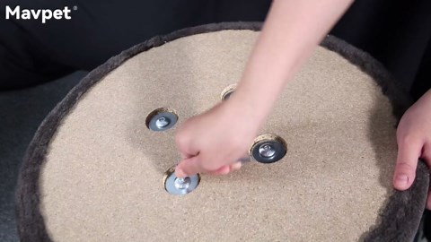 Multi-Level Modern Cat Tree, All-in-One Cat Tower with Scratching Post, Flower Cat Tree Houses for Indoor Cats