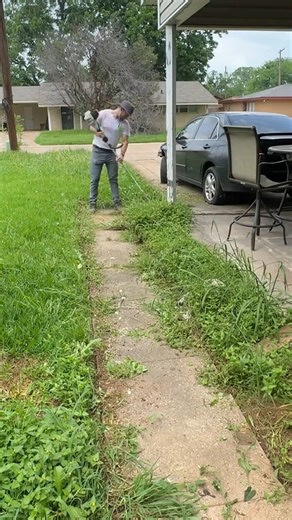 CODE ENFORCEMENT left a VIOLATION NOTICE on their DOOR #asmr #lawncare #transformation #asmr #fypreels | Lawn Care Service