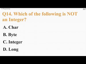 C# Programming Important MCQ Quiz PART-2