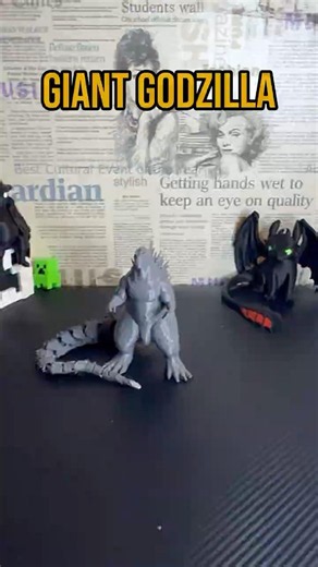 This 3D Printed GODZILLA Is INSANE! 🦖🔥