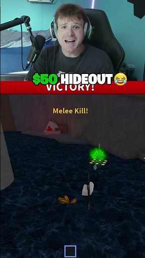 mm2 hideout $1 vs $1000 🤯