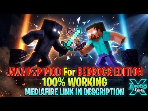 The Ultimate Java Combat Addon for MCPE! ⚔️ (Sweep Attacks & Cooldowns) | #minecraft #javapvp