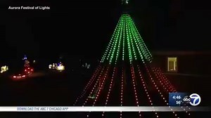 The Aurora Festival of Lights - one of the largest free outdoor drive-through holiday light displays in Northern Illinois – opens for its 14th year TONIGHT – Friday, November 27 - with even more dazzling displays that will delight both adults and children. • Presented in partnership between the Aurora Rotary Club IL and the City of Aurora, IL, Government, this signature FREE winter event is a drive-thru of more than one mile of spectacular lighted displays at Phillips Park, 1000 Ray Moses Drive.