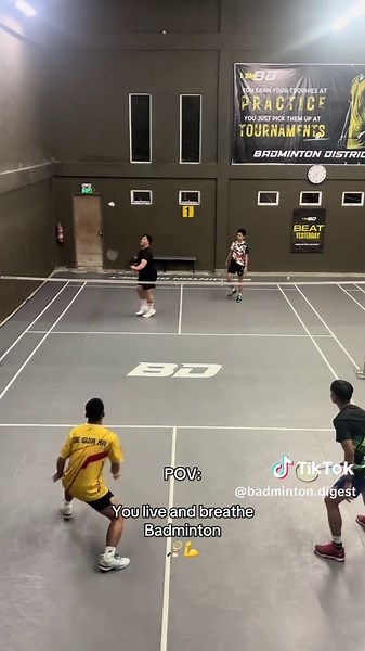 @BWF Living to play this beloved sport ❤️🏸 #BadmintonDigest #BadmintonDistrictAcademy #Badminton #Love #Smash #Trickshots #tiktokviral