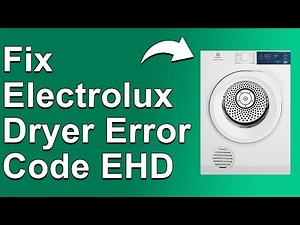 How To Fix Electrolux Dryer Error Code EHD (Failed Control Board Problem - Step-By-Step Solution!)