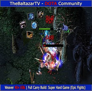 171K views · 1.4K reactions | Weaver 40+ Kills Full Carry Build Super Hard Game (Epic Fights) Game: DOTA - Warcraft III Player: TheBaltazarTV ⚓️Platform: ICCup Maps 6.83s R64 隸‍♂️Content editor: GST Studio  DOTA Community - Thanks © Licensed content #DotaCommunity #TheBaltazarTV #GSTStudio #DOTA #US #USA #viralvideos #ViralGame #Viralpost | DOTA Community | Facebook