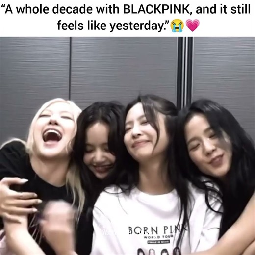 Time flies so fast it just feels like yesterday 😭🥀💗#blackpink #jennie#jisoo#lisa#rosé