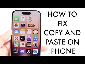 How To FIX Copy & Paste Not Working On iPhone! (2025)