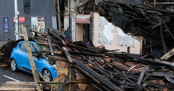 Storm Amy: Strong winds and heavy rain bring travel disruptionn