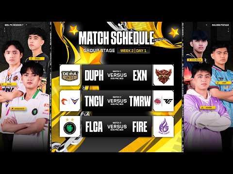 🔴 LIVE | MDL PH S7 | Week 2 Day 1