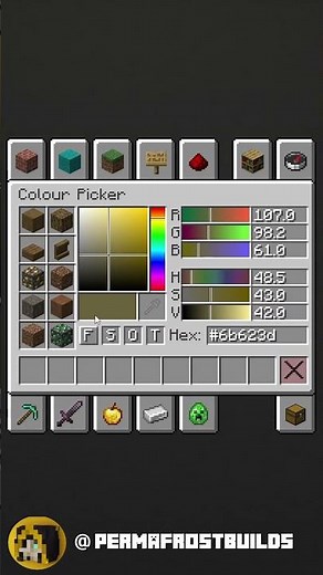 Axiom Tutorials Pt.6 – Color Picker | #shorts #minecraft #tutorial