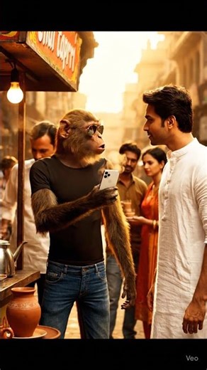 😂😂funny monkey gali 😂😂#trendingshorts #monkeyvideo