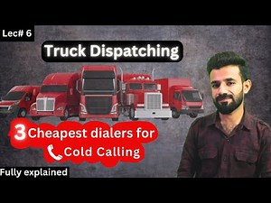 Truck dispatching course Lec-6 | 3 dialers for cold calling | earn money online | profit diaries