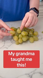 Genius grape hack #reels #hack | At Home with Jennie and Nick