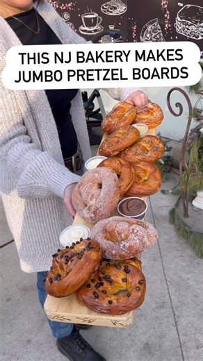 30K views · 505 reactions | This NJ bakery makes HOMEMADE PRETZEL...