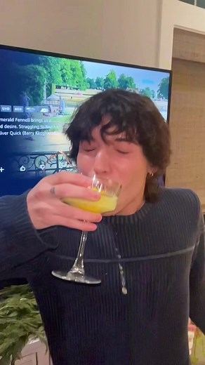 Movie Scene: Drinking Bath Water in Saltburn