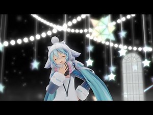 【MMD】 Catch The Wave 【YYB式初音ミク 10th Winter Ver 雪ミク】 4K 60FPS