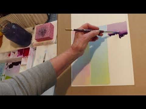 Beginning Watercolor Wash Techniques