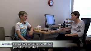 A quick screen for trauma-child interview 儿童心理创伤快速筛查-儿童咨询实录