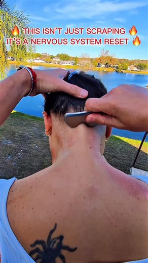 Alex Borisov on Instagram: "🔥 THIS ISN’T JUST SCRAPING — IT’S A NERVOUS SYSTEM RESET 🔥 That deep neck work you’re seeing? It’s releasing years of stored tension, stress, and restriction trapped between the skull, cervical spine, and fascia. ✨ Improves blood flow & lymphatic drainage ✨ Decompresses the neck & upper spine ✨ Releases headaches, jaw (TMJ) tension & tech-neck ✨ Calms the nervous system instantly ✨ Restores mobility where massage alone can’t reach That redness? ❌ Not damage. ✅ It’s