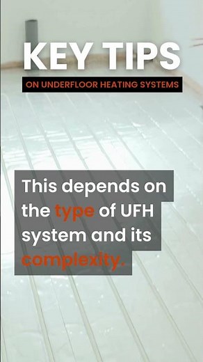 The Actual Cost of Underfloor Heating | Domestic Construction Series