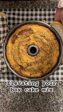 Taking your box cake mix to the next level