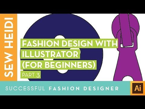 Adobe Illustrator Tutorial for Fashion Design (beginners): Part 3