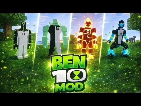 Craftsman 6 Ben 10 Mod 😱 | All Ben 10 Aliens Unlocked | Minecraft Ben 10 Gameplay