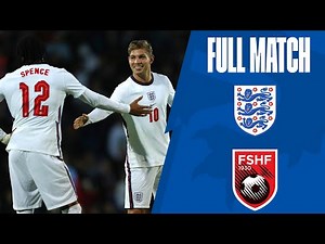 Full Match | England U21 vs Albania U21 | UEFA Under 21 Championship Qualifiers