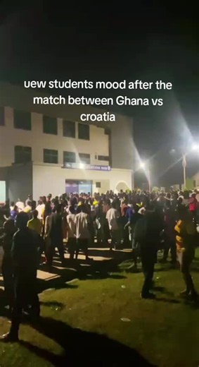 UEW Students' Mood After Ghana vs Croatia Match