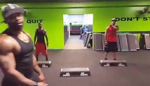 Phil is loving cardio. www.xtremefitnesswithphil.com | Xtreme Hip Hop with Phil