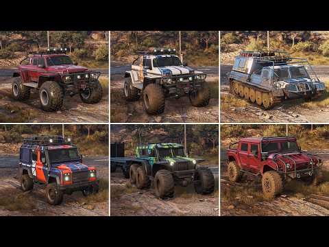 ALL Scout Vehicles Showcase | RoadCraft