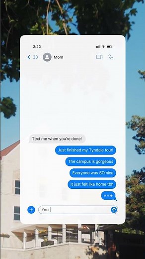 Thinking about Tyndale? 👀 Come see for yourself!