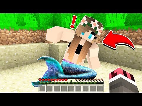 SEVGİLİM DENİZ KIZI OLDU! 😱 - Minecraft