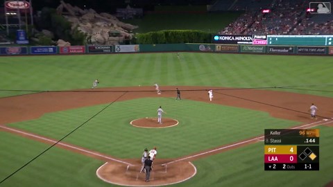 PIT@LAA: Stassi singles to record first hit as Angel | 08/12/2019