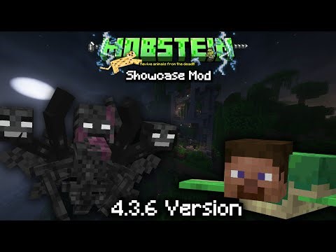 Mobstein : Revive animals and necromancy (Minecraft Mod Showcase) | 4.3.6 | Neo/Forge 1.20.1/1.21.1