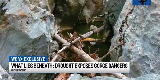 Drought exposes deadly dangers at Huntington Gorge