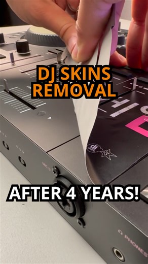 🛡️ Four years with a DJ Skin. Zero damage. This S4 MK3 Skin just proved what DJ Skins can do – protect your gear for years, clean, fresh, and ready for more. When we say protection, we mean it. With DJ Skins, you get: ✅ Protection from dust, scratches, wear and tear ✅ 140 designs to choose from – add your name, logo, or create a fully custom artwork ✅ 240 Products ✅ Easy application & residue-free removal Rock Solid Satisfaction Guarantee: If something goes wrong during application, just send u