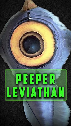 The Peeper Leviathan is Real... #subnautica #subnauticabelowzero #gaming #gametheory