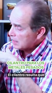 2.1M views · 77K reactions | Cilantro para los metales pesados, ¿cómo funciona? El especialista Frank Suárez te lo explica. #Metales #Detox #Adelgazar #Metabolismo #FrankSuarez | Frank Suárez | Facebook